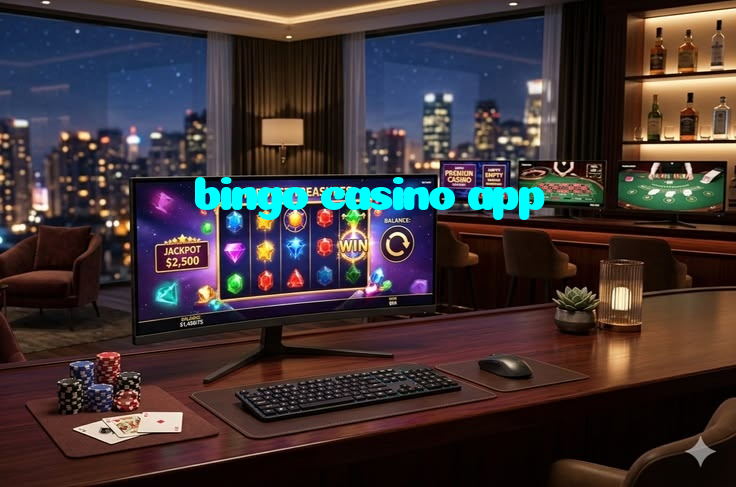 bingo casino app casino presented on mobile device in Pakistan with slots and live games